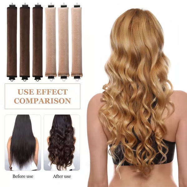 1 + 2 Free l Satin Smooth Curlers - Get effortless curls without heat damage