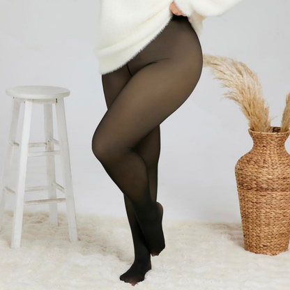The SheerWarm Fleece Tights - Wear Dresses in Winter + 50% OFF
