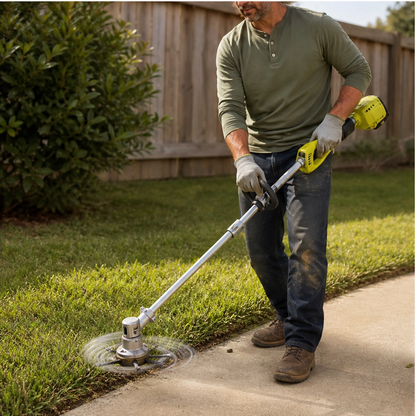 Steelbriar – 6-Arm Steel Wire Trimmer Head, Tool-Free Fit for Most Trimmers + 50% OFF