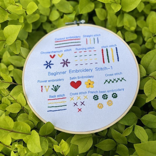 The Mindful Stitch Embroidery Kit - Learn Embroidery, Stress-Free + 50% OFF