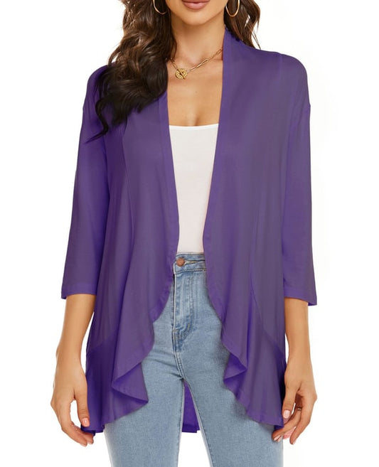 The AuraDrape Cardigan - Effortless Elegance, Anytime - 50% OFF