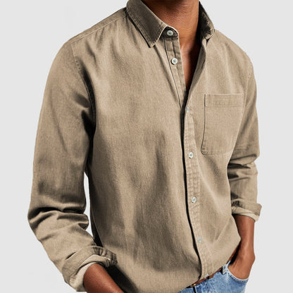 The Gentleman's Linen Shirt - Effortless Elegance & Comfort + 50% OFF