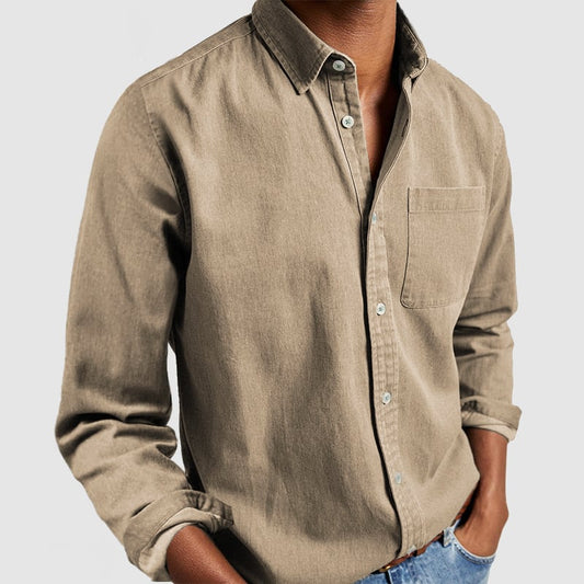 The Gentleman's Linen Shirt - Effortless Elegance & Comfort + 50% OFF