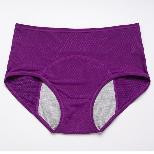 High-Waisted Hygroscopic Protective Panties – Leakproof Underwear for Women - 50% OFF