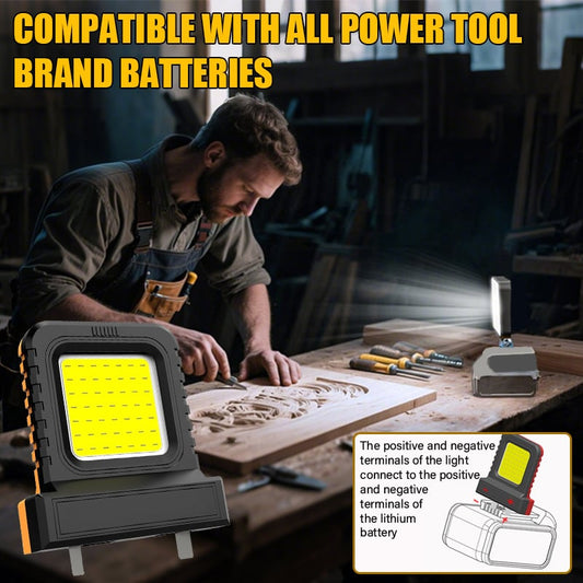 The PowerCore Floodlight - Turn Night into Day, With Any Battery - 50% OFF