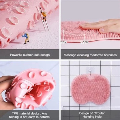 SoleMate Shower Scrubber Pad – Effortless Foot & Back Cleaning for Every Shower - 60% OFF