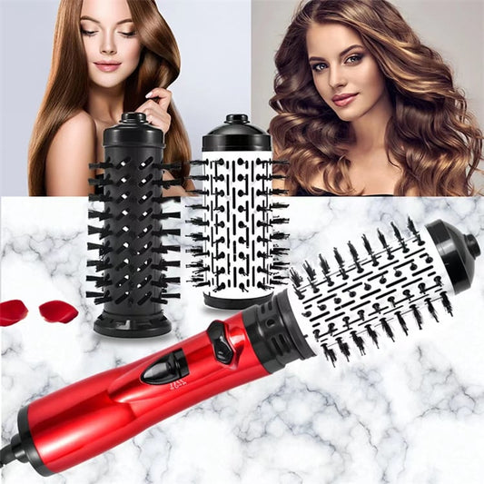 2-in-1 Hot Air Styler and Rotating Hair Dryer – Style, Volumize & Dry with Salon Precision at Home - 50% OFF