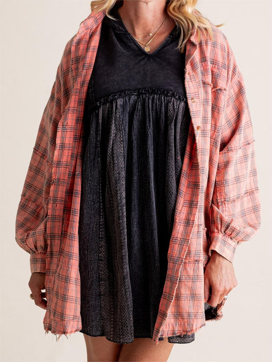 LuxeLayer Shirt Jacket - Effortless Style Instantly + 50% OFF