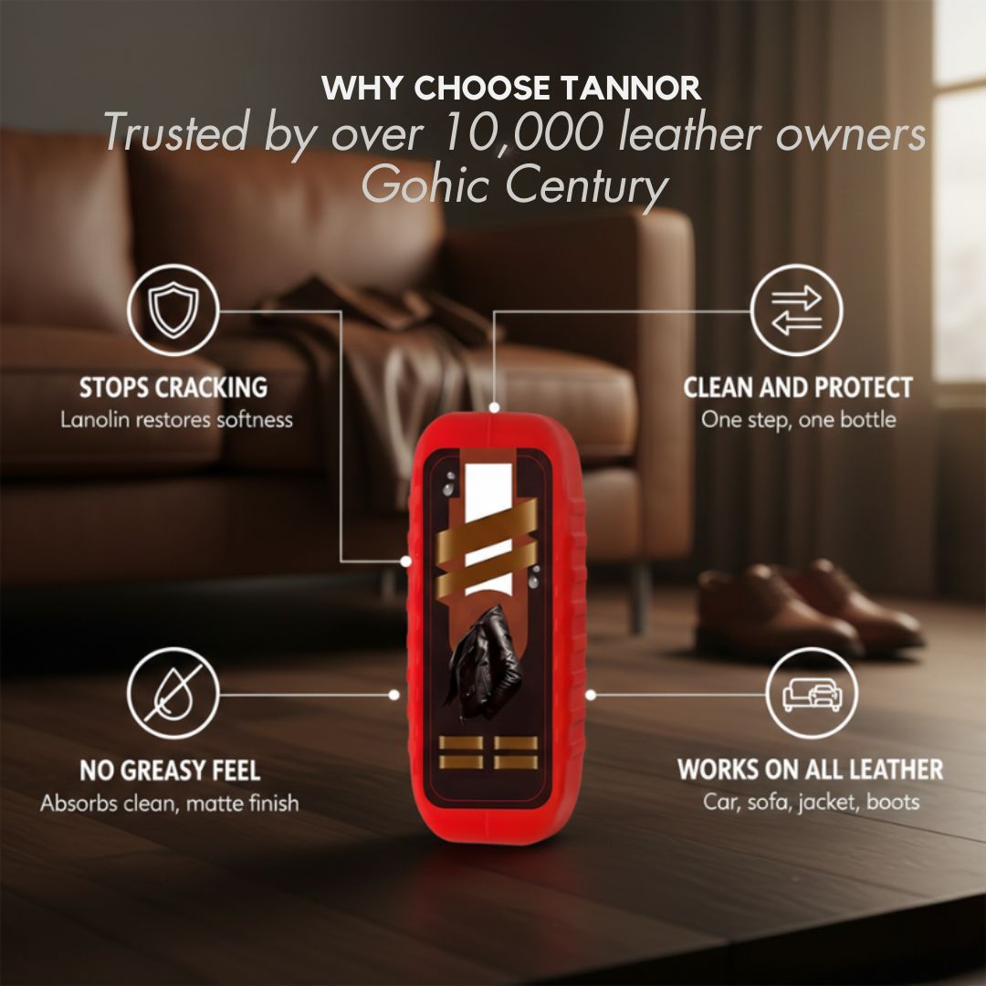 Tannor™ – 2-in-1 Leather Cleaner & Conditioner | Restores, Softens & Protects All Leather + 50% OFF