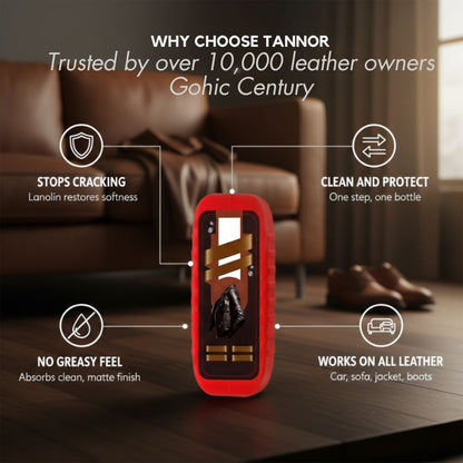 Tannor™ – 2-in-1 Leather Cleaner & Conditioner | Restores, Softens & Protects All Leather + 50% OFF