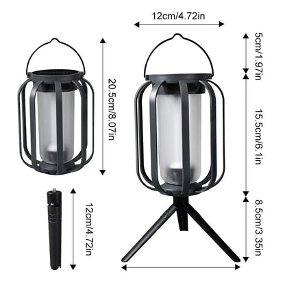 The Dual-Flame Solar Lantern - A Perfect Flame, Every Night + 50% OFF