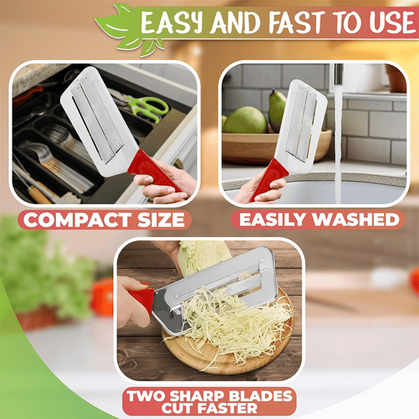The ShredderBlade - Shred a Whole Cabbage in 60 Seconds - 50% OFF