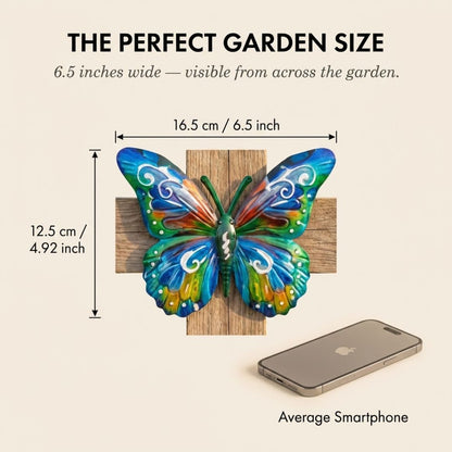 Wynglow™ – Vibrant Rust-Proof Metal Butterfly Wall Decor, Set of 4 + 50% OFF