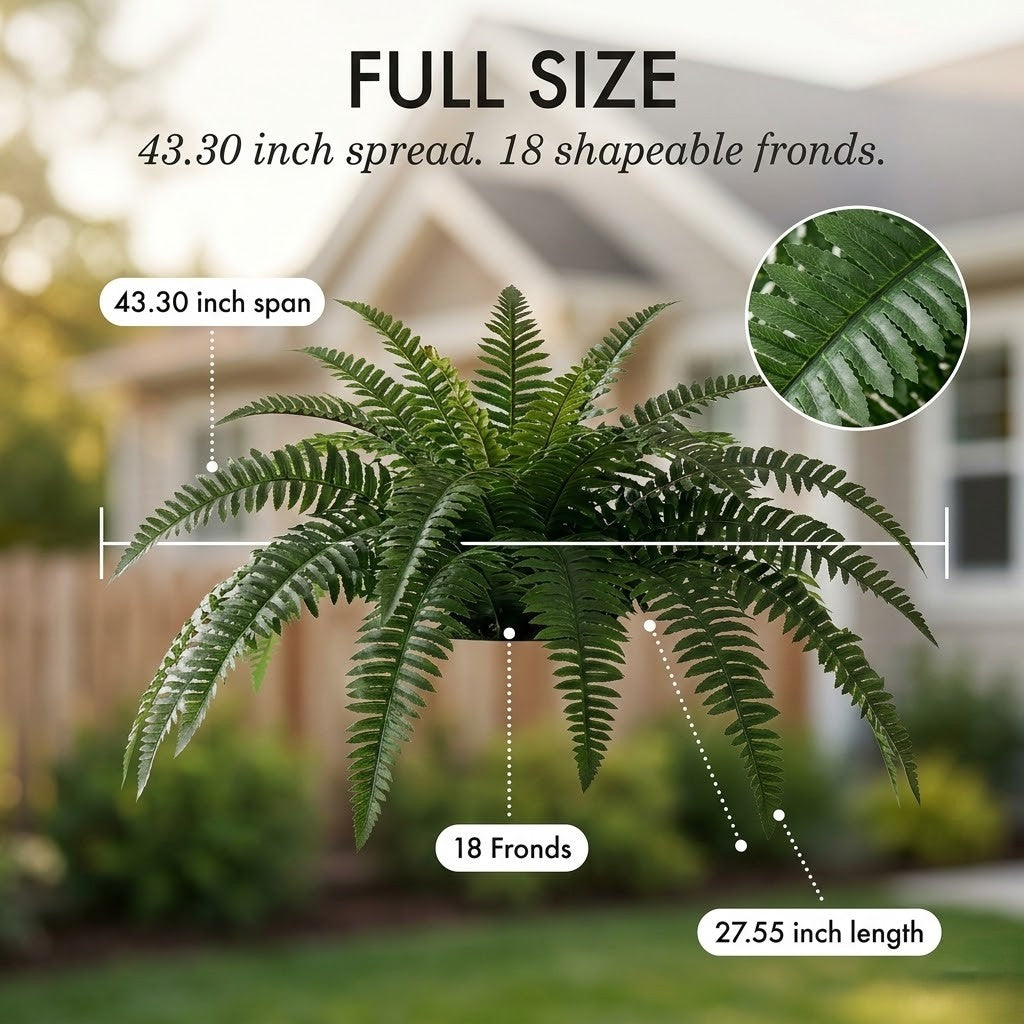 Forever Fresh Fern – Lush Greenery That Lasts Forever - 60% OFF