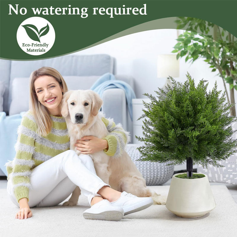 Cedarcroft™ – Realistic UV-Resistant Artificial Cedar Tree for Outdoor Porch & Garden Decor + 50% OFF