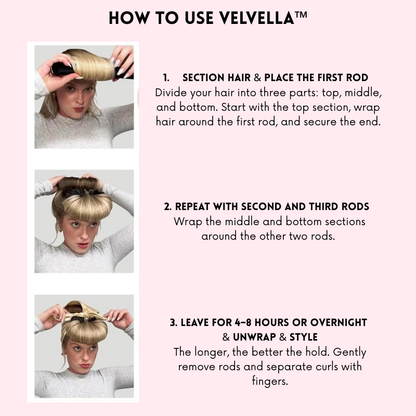 1 + 2 Free - Velvella™-  Get effortless curls without heat damage