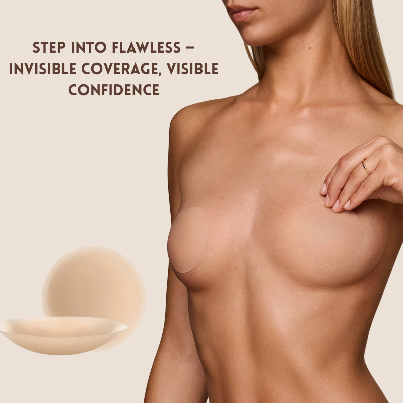 BareEase Seamless Nipple Covers – Confidence and Comfort, All Day Long - 1+1 FREE