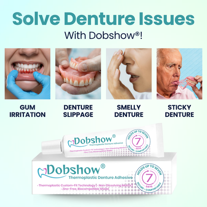 Thermoplastic Adhesive - 7-Day Denture Freedom + 50% OFF
