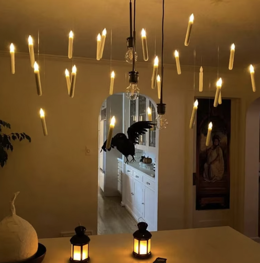 Enchanted Floating Candles - Your Own Magic Wand Included - 50% OFF