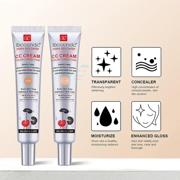 LuminousCover CC Cream - Unveil your radiant, even-toned complexion - 1+1 FREE