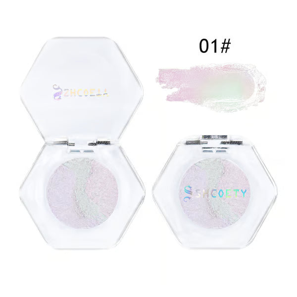 The AuraShift Chrome Shadow - A Galaxy on Your Eyelids + 50% OFF