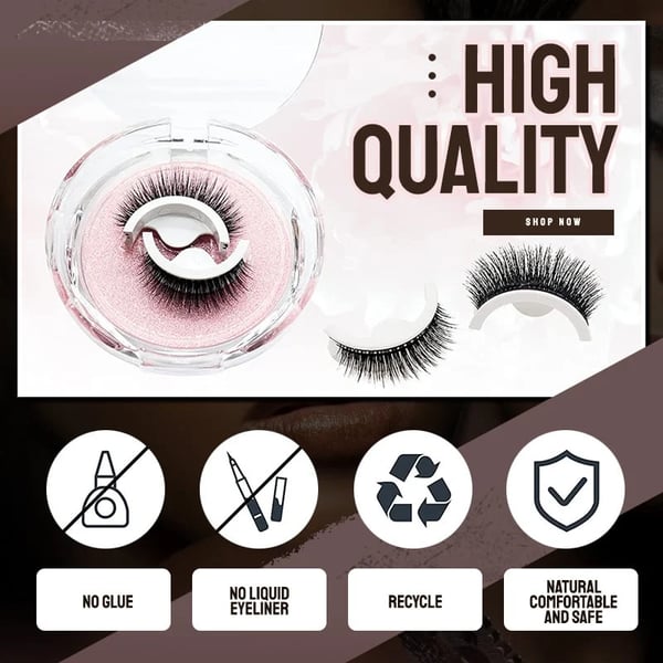 LashLock Instant Glam - Glue-Free, 3-Second Application -  50% OFF