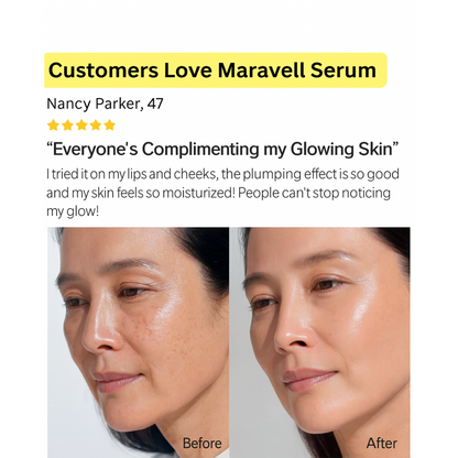 Maravell Serum - Achieve Radiant Glass Skin -  50% OFF TODAY