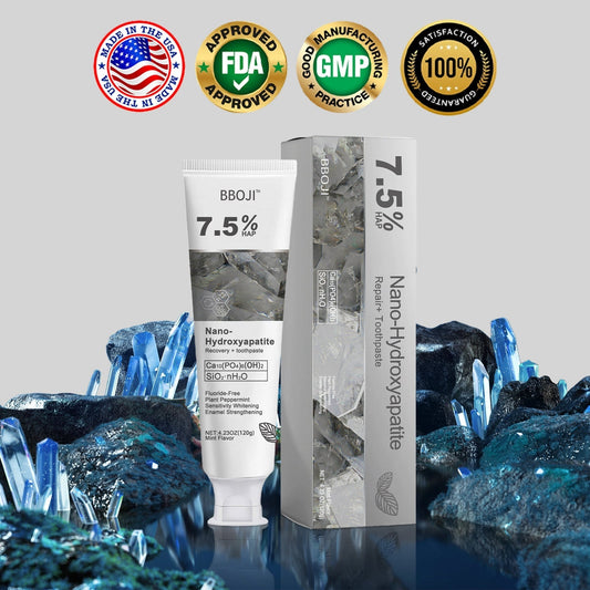 BBOJI™ Hydroxyapatite Toothpaste - Rebuild Enamel, End Sensitivity + 50% OFF