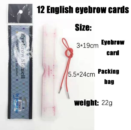The BrowArchitect Kit - Perfect, Symmetrical Brows in Seconds (12 pack) - 50% OFF