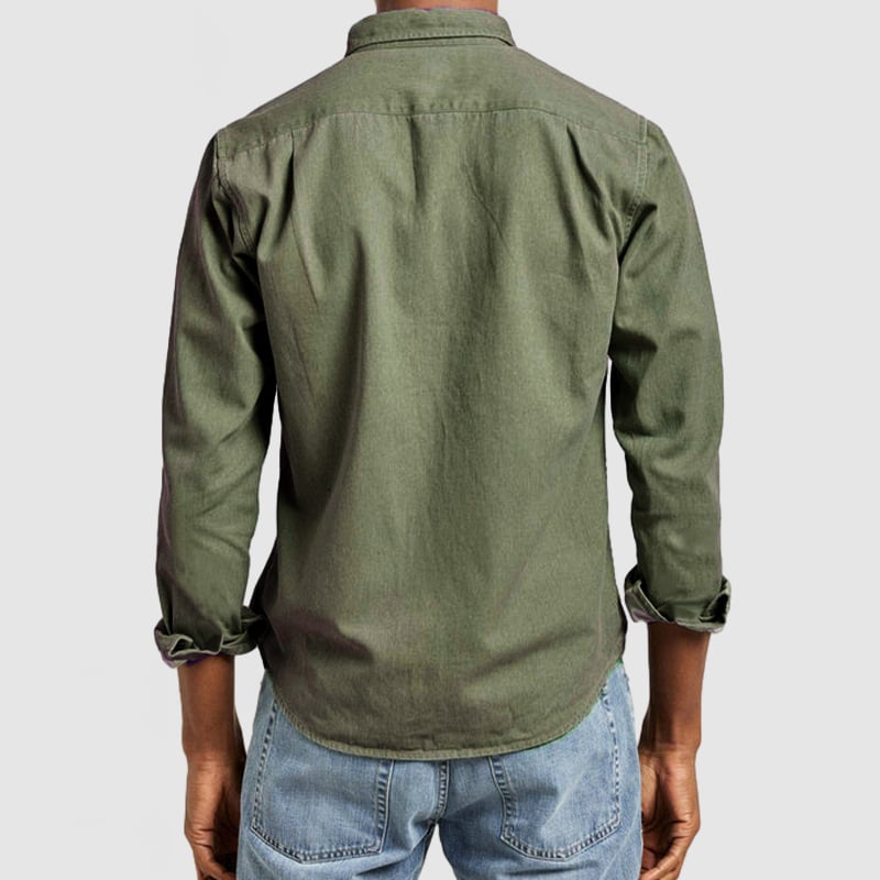The Gentleman's Linen Shirt - Effortless Elegance & Comfort + 50% OFF