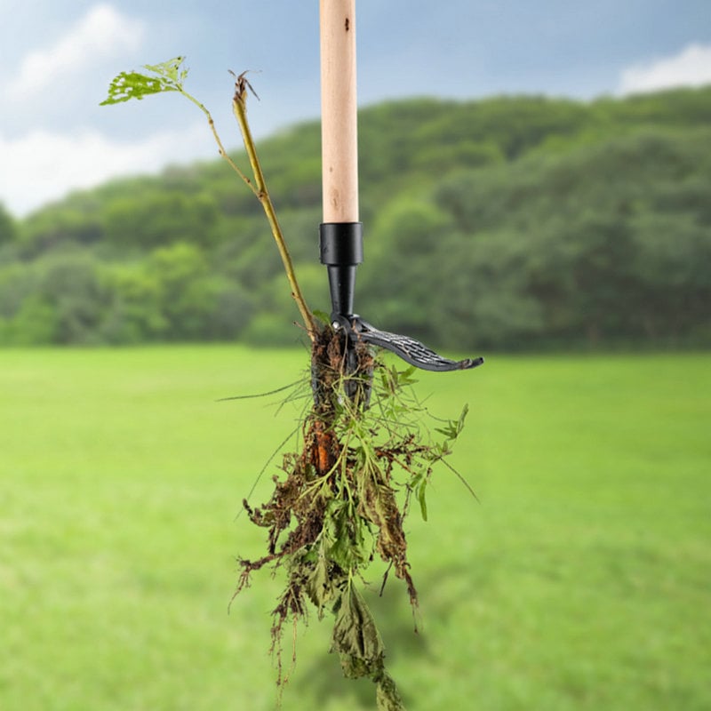 Rootwell™ – Detachable No-Bend Standing Weed Puller with 4-Claw Grip + 50% OFF