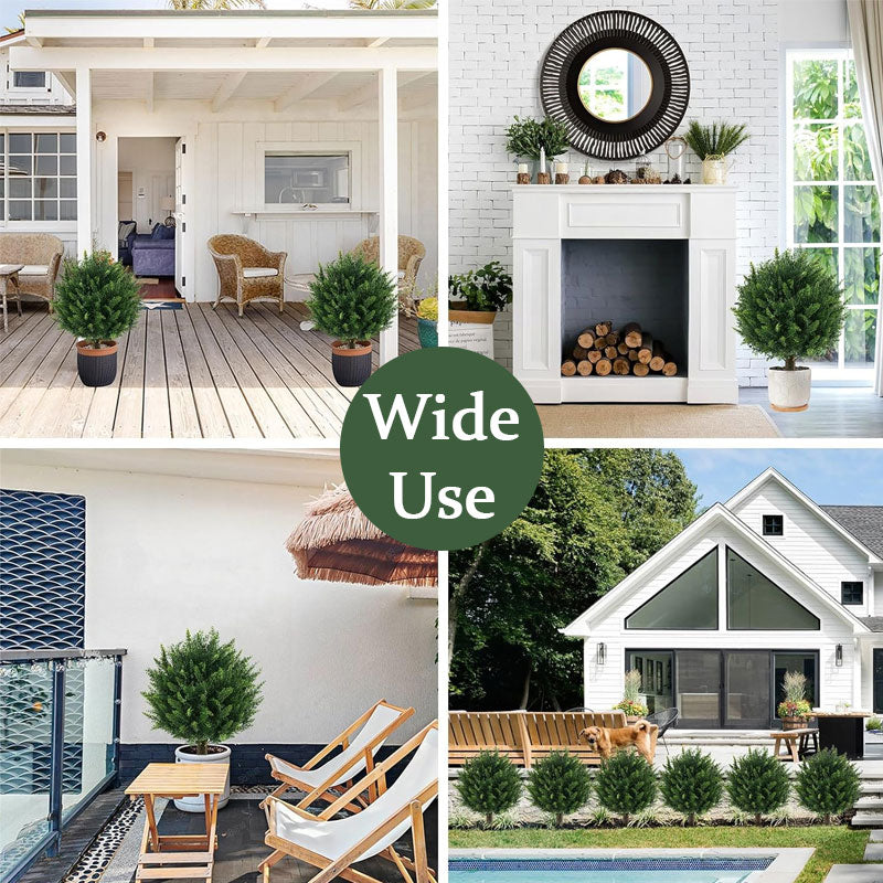 Cedarcroft™ – Realistic UV-Resistant Artificial Cedar Tree for Outdoor Porch & Garden Decor + 50% OFF