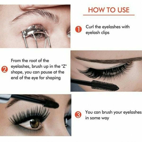 Lash Transformation - Waterproof Silk Fibre Mascara - 1+1 FREE