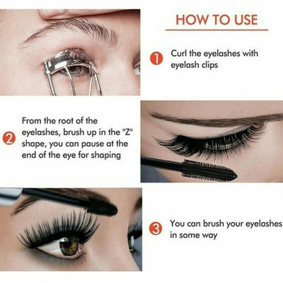 Lash Transformation - Waterproof Silk Fibre Mascara - 1+1 FREE