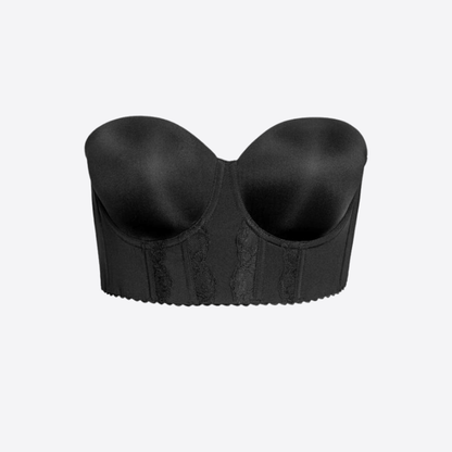 AuraSculpt Deep-V Strapless Bra - Your Seamless Confidence  - 60% OFF