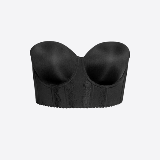 AuraSculpt Deep-V Strapless Bra - Your Seamless Confidence  - 60% OFF