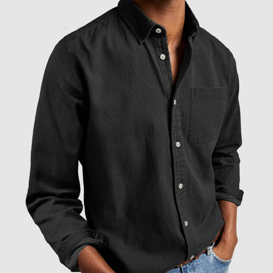 The Gentleman's Linen Shirt - Effortless Elegance & Comfort + 50% OFF