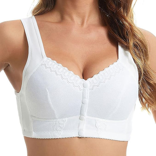 ComfyEase Front-Closure Bra - Your Effortless Support - 60% OFF