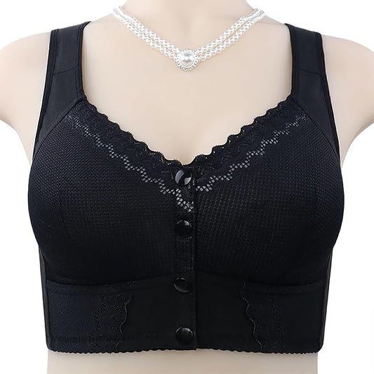 ComfyEase Front-Closure Bra - Your Effortless Support - 60% OFF