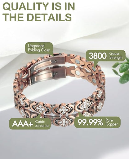 The MagnaCalm Copper Bracelet - Relief Disguised as Jewelry + 50% OFF
