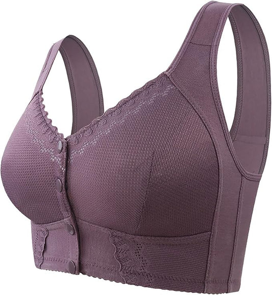 ComfyEase Front-Closure Bra - Your Effortless Support - 60% OFF