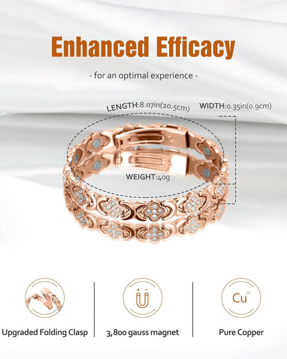 The MagnaCalm Copper Bracelet - Relief Disguised as Jewelry + 50% OFF