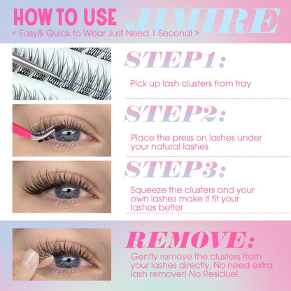 The LashPress - Lash Extensions in 60 Seconds, No Glue - 1+1 FREE