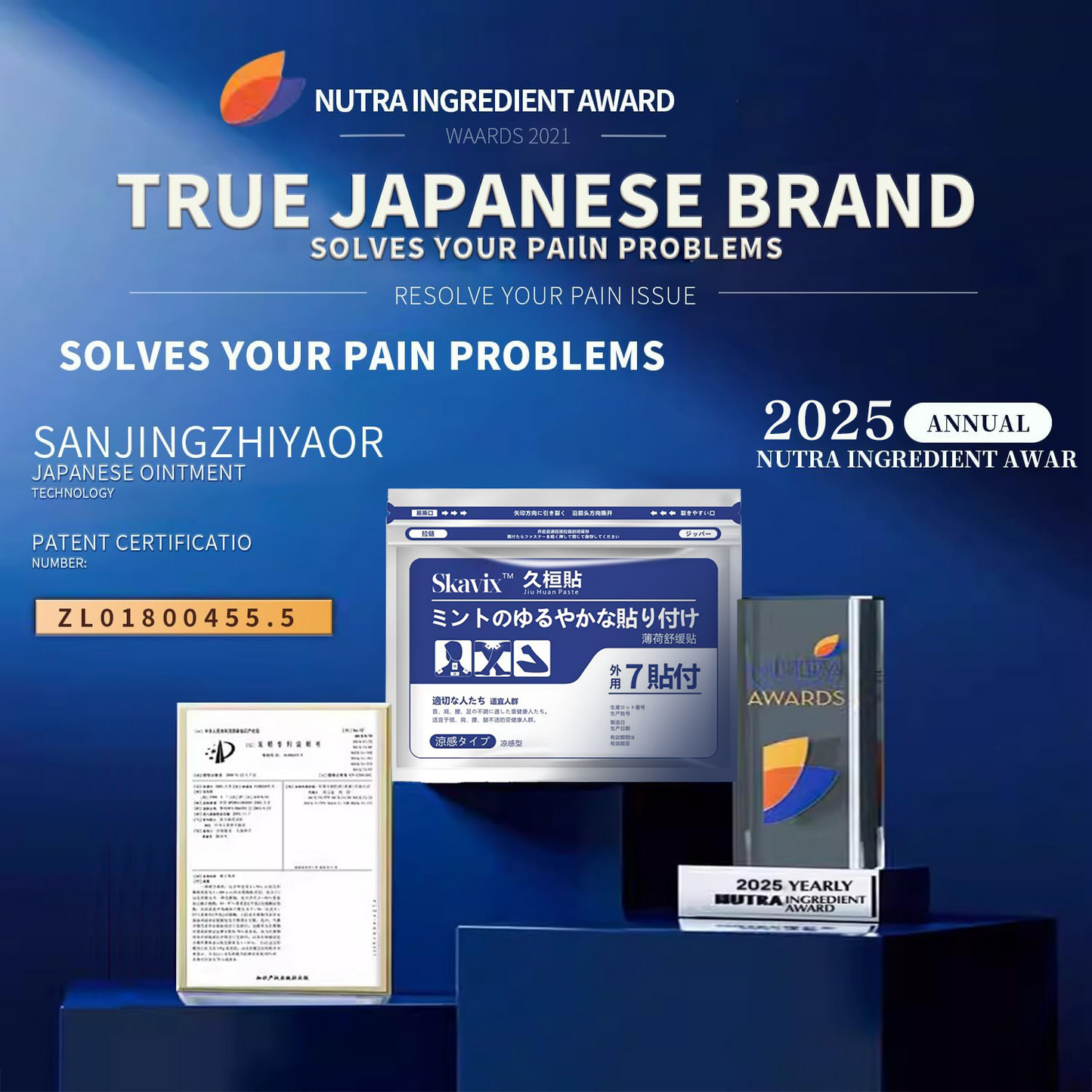 The ThermoPatch Joint Relief - Natural Warmth, Targeted Pain Erase + 50% OFF