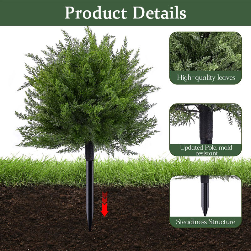 Cedarcroft™ – Realistic UV-Resistant Artificial Cedar Tree for Outdoor Porch & Garden Decor + 50% OFF
