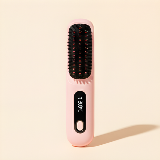 Silkbrush™ – Cordless Ceramic Ion Straightening Brush + 50% OFF