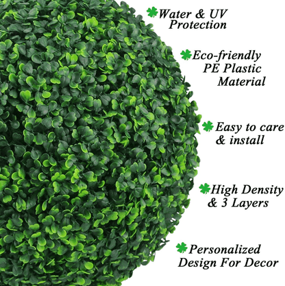 The EverLush Topiary Ball - A Perfect Porch, Zero Maintenance - 1+1 FREE