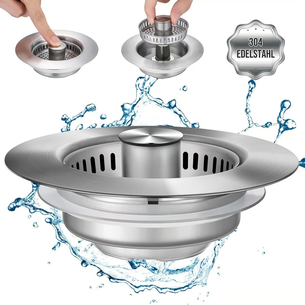 SinkShield - A Clean, Clog-Free Sink - 50% OFF