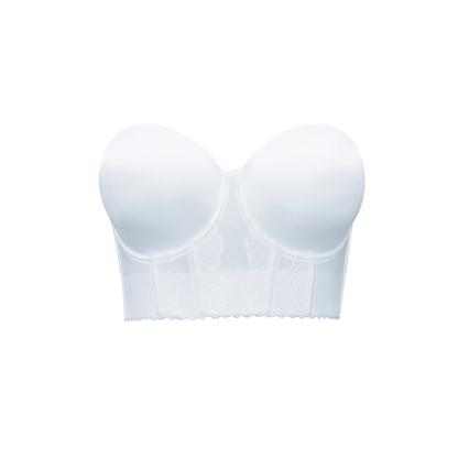 AuraSculpt Deep-V Strapless Bra - Your Seamless Confidence  - 60% OFF
