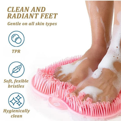 SoleMate Shower Scrubber Pad – Effortless Foot & Back Cleaning for Every Shower - 60% OFF